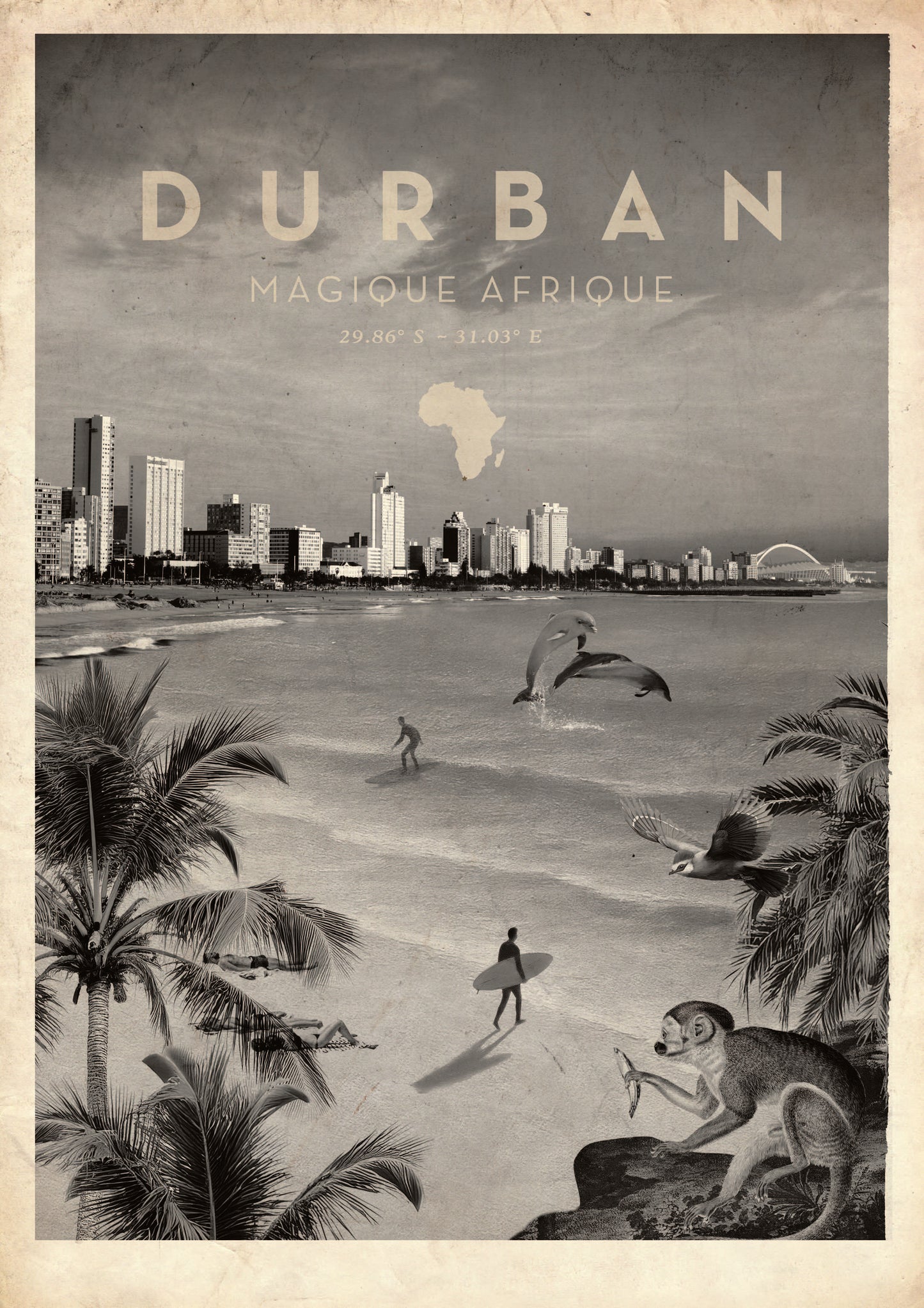 Magique Afrique Local Greyscale (Durban)