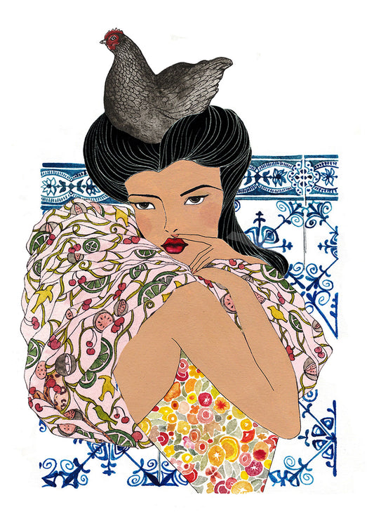 Lady Chicken Head