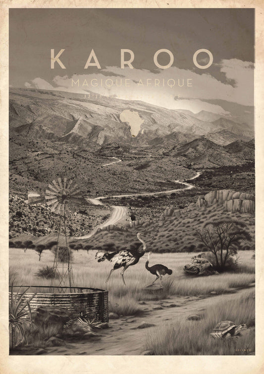 Magique Afrique Local  Greyscale (Karoo)