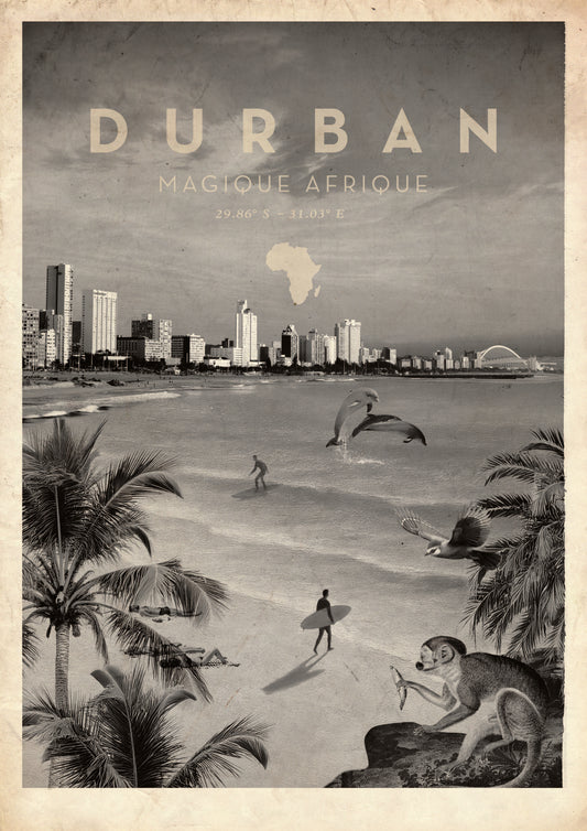 Magique Afrique Local  Greyscale (Durban)
