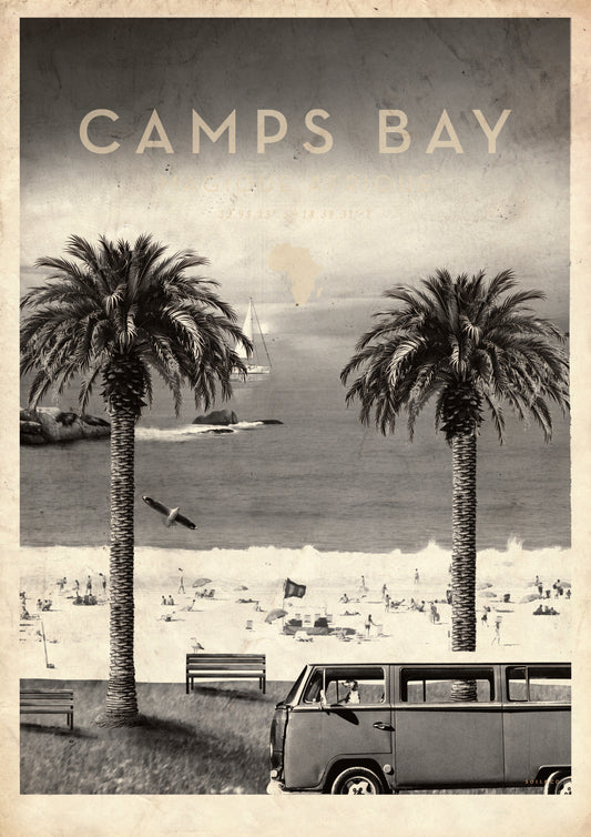 Magique Afrique Local  Greyscale (Camps Bay)