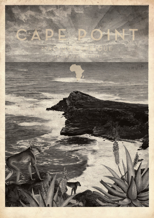 Magique Afrique Local  Greyscale (Cape Point)